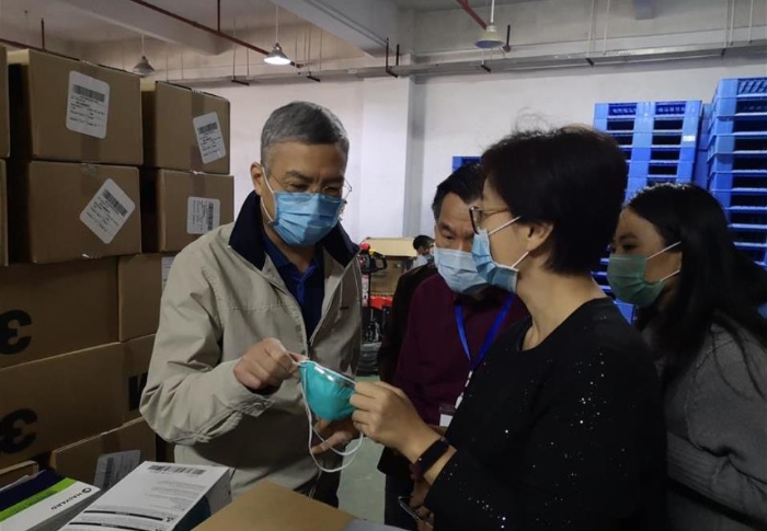 2月5日海南省藥品監督管理局局長賈寧帶隊檢查