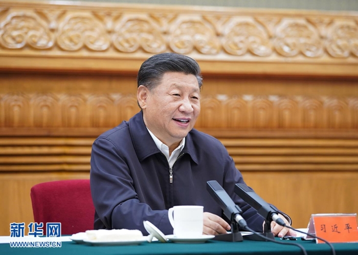 9月11日，中共中央總書記、國家主席、中央軍委主席習近平在京主持召開科學家座談會并發(fā)表重要講話。 新華社記者 王曄 攝