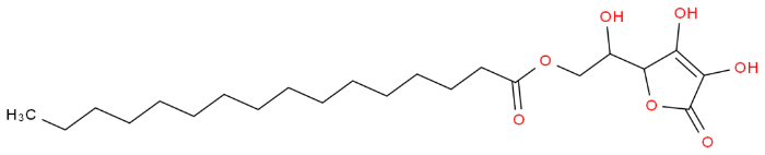 圖 維生素C結構式