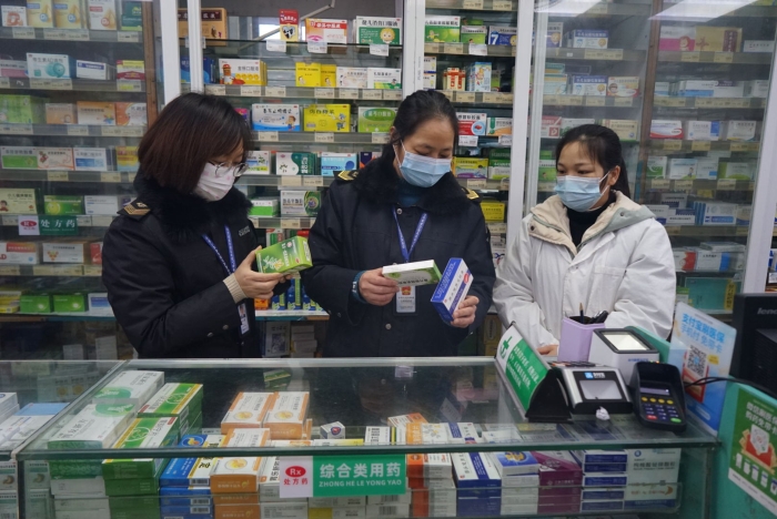 圖為檢查現(xiàn)場。