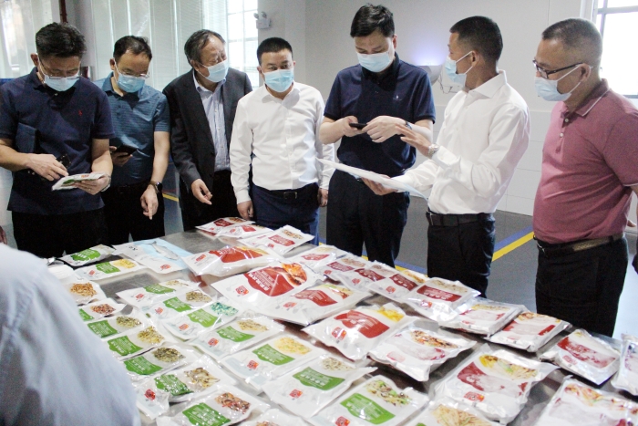 湖南省市場監管局督導調研寧鄉食品安全工作