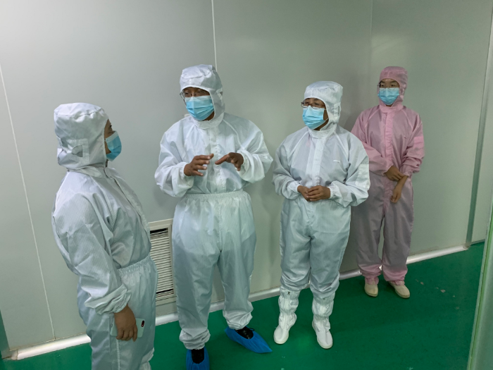 圖為監督檢查工作現場。